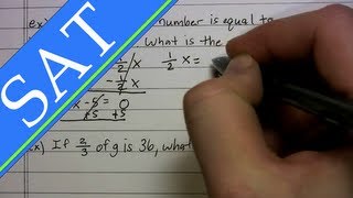 SAT  Remainder Questions [upl. by Aillil]