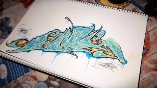 GRAFFITI SKETCH Session2  JOVI2405  2024 [upl. by Derry]