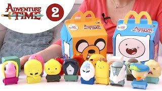 Adventure Time  Seria 2 Happy Meal  UNBOXING McDonalds [upl. by Borek]