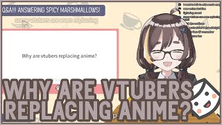 Indie Mocca Liebeskind  quotWhy are VTubers Replacing Animequot [upl. by Alyhc]