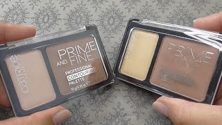 Catrice PrimeampFine Contouring Duo Bronzer Highlighter  MoreMamaco [upl. by Holbrooke]