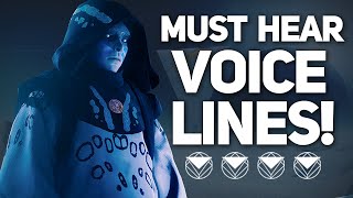 All New Reckoning Voice Lines from The Emissary of The Nine No Spoilers [upl. by Etteb]