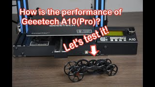 Test the Geeetech A10 pro 3D printer [upl. by Coleville477]