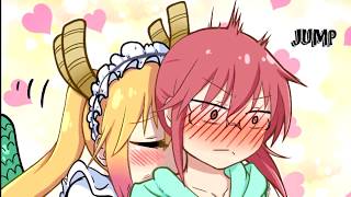 Training your lover dragon Kobayashi x Tohru Comic Dub [upl. by Fullerton98]