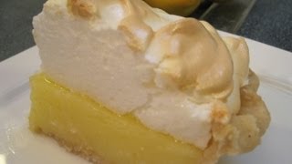 LEMON PIE FILLING with MERINGUE TOPPING  How to make Lemon Filling and Meringue Recipe [upl. by Katherina760]