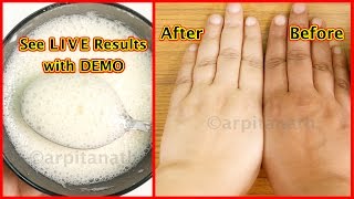 15 Minutes Skin Whitening Foaming Facial Bleach  Get Fairer amp Tighter Skin  100 Natural [upl. by Nerb244]