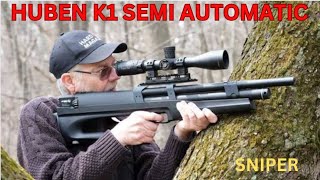 Huben K1 Semi Automatic PCP Airgun 💥 Top powerfull airgun [upl. by Sixla]