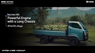 Tata Intra V50  Powerful Companion with a Powerful Engine  Har Din Jitaye [upl. by Paschasia]