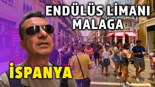 İspanyanın En Güzel Şehri Malagayı Geziyoruz [upl. by Senecal]