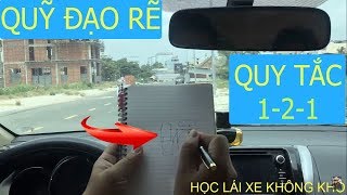 NHẬP MÔN HỌC LÁI XE P2 QUỸ ĐẠO RẼ VÀ QUY TẮC 121 [upl. by Nirehtak]