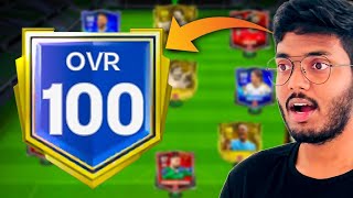 100 OVR ✅ I Finally Did it after Opening 1000 Packs  FC MOBILE [upl. by Iorio172]