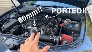 Ported Intake Manifold and 80mm Throttle Body Install  2014 Camaro RS LFX V6 [upl. by Uranie]