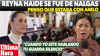 SE TOPÓ CON PARED Claudia puso en su lugar Reyna Haydee [upl. by Sanfo]