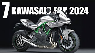 7 New Kawasaki Motorcycle Coming Soon 2024 [upl. by Pepillo882]