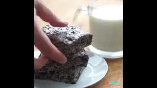 NoBake Cookies amp Cream Bars [upl. by Airednaxela]