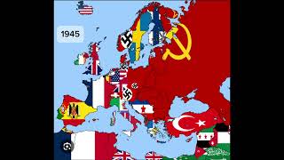 Map of Europe from 20240 [upl. by Ross]