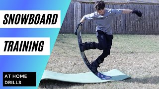 How to Practice Snowboarding at Home [upl. by Stanwood]