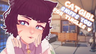 ASMR🐾 Catgirl Sniffs You To Sleep [upl. by Berta792]