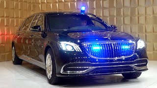 2020 Mercedes Maybach S600 Pullman GUARD  V12 Full Review Interior Exterior Security [upl. by Nnaear]