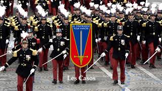 Les plus beaux chants de lécole militaire de SaintCyr et de lEMIA [upl. by Hsakaa]