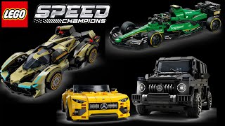 1st Impressions June 2024 LEGO Speed Champions Sets [upl. by Eyaj580]