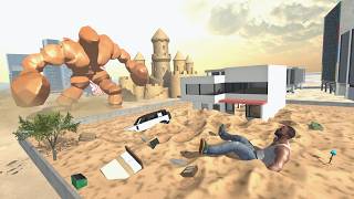 Franklin Survive Sandstorm in Indian Bike Driving 3D [upl. by Averyl]