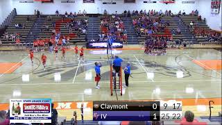 2024 8th Grade Volleyball Claymont vs IV [upl. by Shirk]