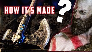 Kratos Axe  Construí o machado do Kratos  God Of War 4 [upl. by Etneciv]