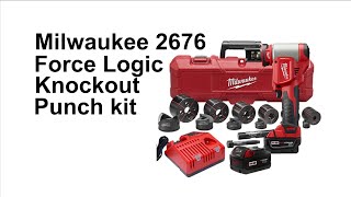 Milwaukee 2676 Force Logic Knockout Punch [upl. by Asha]