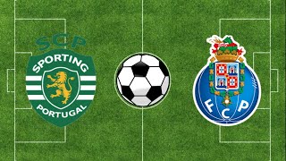 Sporting CP vs Porto  Resumo Highlights  Primeira Liga 2324  Football Simulation PES 21 [upl. by Jaquith]