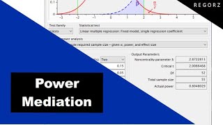 GPower for Mediation Analysis and its Alternative [upl. by Nnasus]