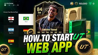 How to Start the Web App in EA FC 25 [upl. by Lewan]