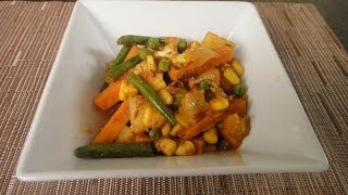 Quick Stir Fry Indian Style  Sanjeev Kapoor Khazana [upl. by Releyks]