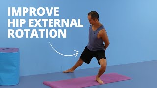 Improve Hip External Rotation with these 3 Exercises [upl. by Lasiaf]