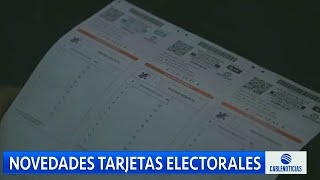 Registraduría presenta cambios en tarjetas electorales para elecciones territoriales [upl. by Nennek]