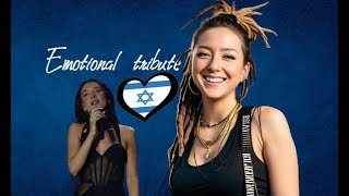 Eden Golan  Hurricane  Israel 🇮🇱  Eurovision 2024 Tribute to Nova festival and October 7th [upl. by Ulyram423]