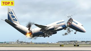 Top 5 Crazy Landing From Special Pilots XP11 [upl. by Beverlie]