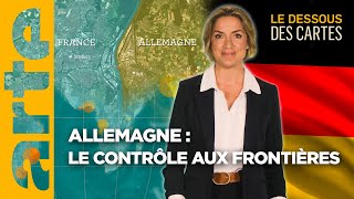 Allemagne  des contrôles et des questions  Le Dessous des Cartes  ARTE [upl. by Hpesojnhoj]