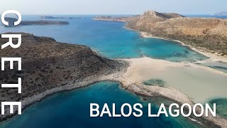 Balos Lagoon – Crete  Greece 4K [upl. by Elleda627]