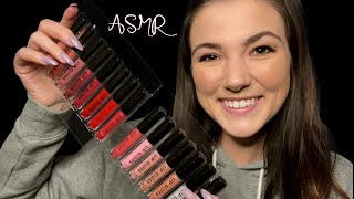 ASMR Lipgloss Kisses│Gentle Application Wand Pumping and Mouth Sounds 💋 [upl. by Lesoj]