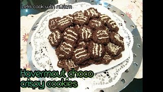 Havermout Choco Crispy Cookies  Cara membuat Kue kering havermout choco crispy [upl. by Finer881]