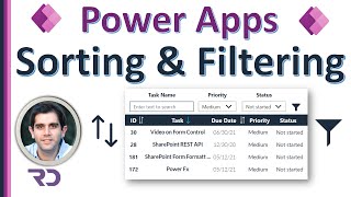 Power Apps Sort and Filter on Multiple Columns [upl. by Annael962]