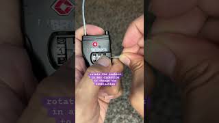 How to change the combination on a Brinks 3 digit lock [upl. by Aniv340]