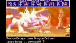 Golden Sun 100 Walkthrough Part 45  Fusion Dragon [upl. by Aretha]