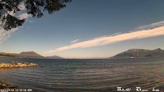 Vigrafjord 20240902 Full Day WeatherCam Timelapse  Vigra Giske Ålesund Norway [upl. by Oyr584]