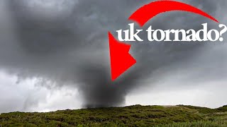 HUGE MANCHESTER TORNADO WALL CLOUD amp Ball lightning  Storm Chasers UK [upl. by Etakyram]