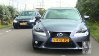 Dubbeltest BMW 320 EDE vs Lexus IS 300h [upl. by Tormoria335]