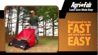 AgriFab 450218 26quot Lawn Sweeper [upl. by Kronick]