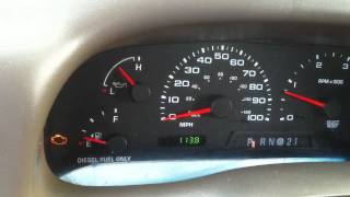 2002 Ford F350 73L Check Engine Light [upl. by Nylsor]