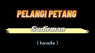 Pelangi Petang  Sudirman Arshad Karaoke 🎤 [upl. by Namso776]